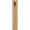 Ekena Millwork 1 3/4"W x 5"D x 10"H Extra Large Dearborn Wood Corbel, Red Oak CORW02X10X05DRRO - alternate 3